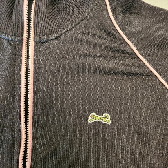 Le Tigre Women's Full Zip Jacket SZ Medium Black Pink - Picture 3 of 7